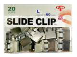 Stainless Steel Slide-Clips - Large